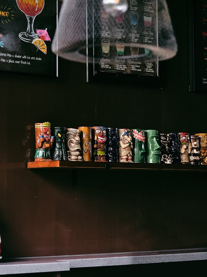 Стакан для коктейлей «Тики», 700 мл, керамика