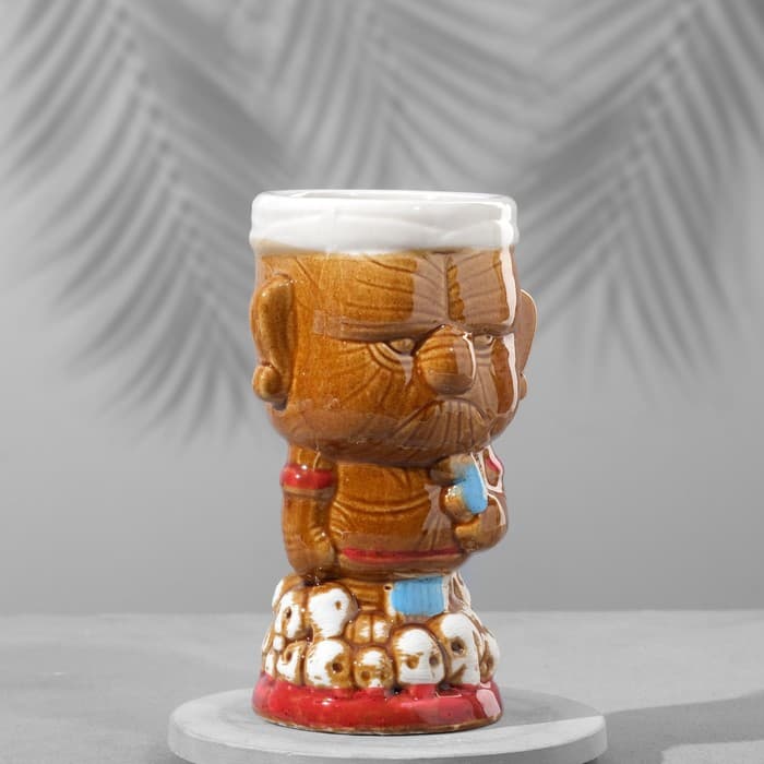 Стакан для коктейлей «Вождь Маори» керамический, 400 мл