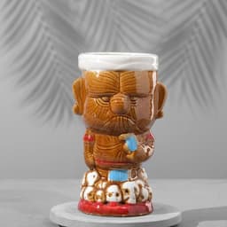 Стакан для коктейлей «Вождь Маори» керамический, 400 мл