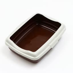 Лоток большой с бортиком Atlantis «Стандарт», 43×33×12.5 см, шоколад