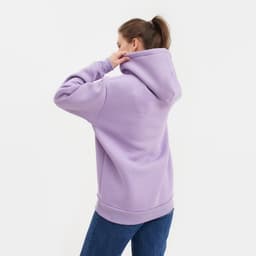 Худи женское MINAKU: Casual Collection цвет лавандовый, р-р 50-52