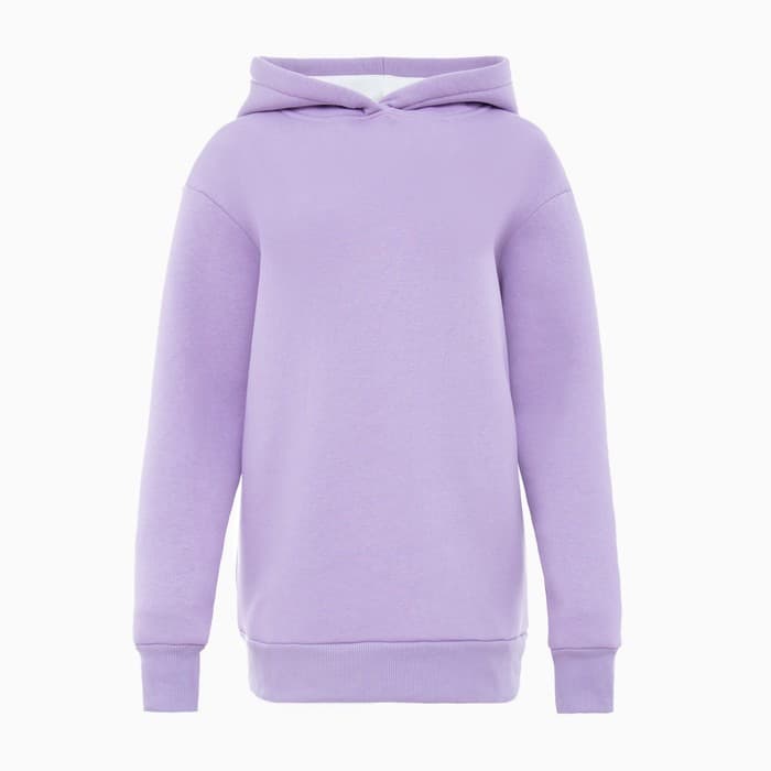 Худи женское MINAKU: Casual Collection цвет лавандовый, р-р 50-52