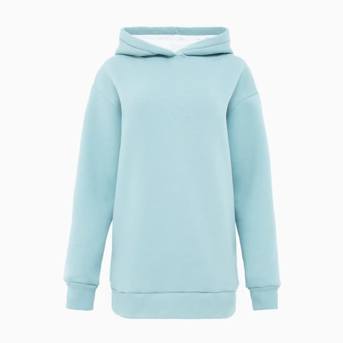 Худи женское MINAKU: Casual Collection цвет серо-голубой, р-р 46-48