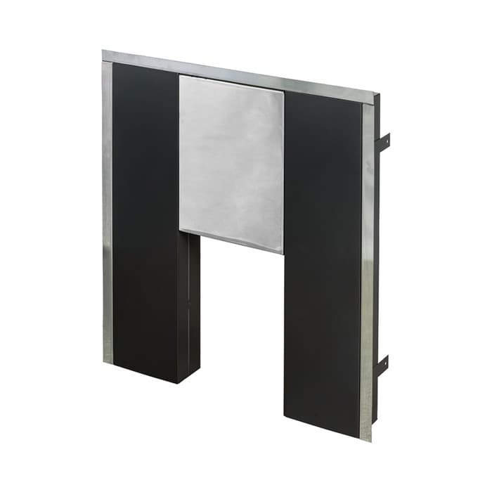 Экран защитный для печи «Радуга 13», с нержавеющей рамкой, толщина стали 1 мм