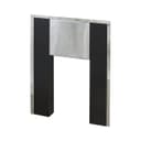 Экран защитный для печи "Радуга 21, 30, 31", с нержавеющей рамкой, толщина стали 1 мм