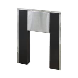 Экран защитный для печи "Радуга 21, 30, 31", с нержавеющей рамкой, толщина стали 1 мм