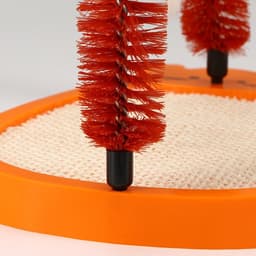 Комплекс для кошек с сизалевой когтеточкой, аркой - чесалкой и мышкой, цвет МИКС