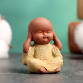 Фигурка керамика TAKE IT EASY «Ничего не слышу: Кикадзару», 4.5×3.5 см