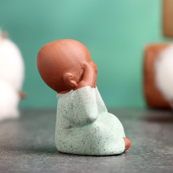 Фигурка керамика TAKE IT EASY «Ничего не вижу. Мидзару», 4.5×3.5 см