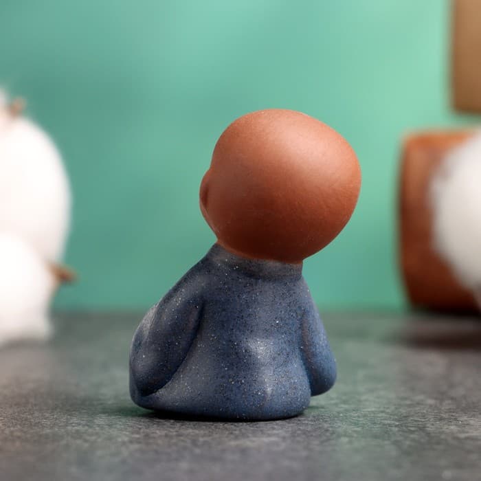 Фигурка керамика TAKE IT EASY «Маленький Будда в раздумьях», 4.5×3.5 см