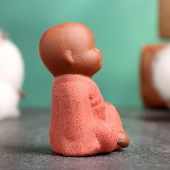 Фигурка керамика TAKE IT EASY «Маленький Будда», 5×4 см, МИКС