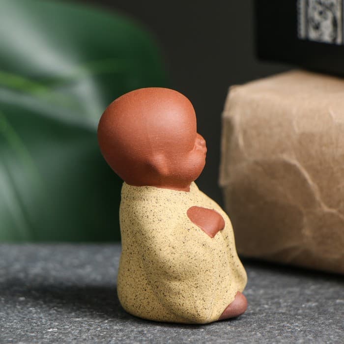 Фигурка керамика TAKE IT EASY «Маленький Будда», 5×4 см, МИКС