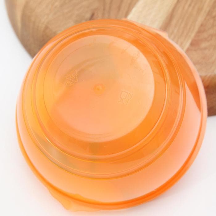 Контейнер для еды Доляна «Сочный фрукт», пластик, 500 мл, оранжевый