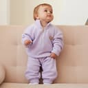 Костюм детский (толстовка, брюки) MINAKU цвет сиреневый, рост 68-74