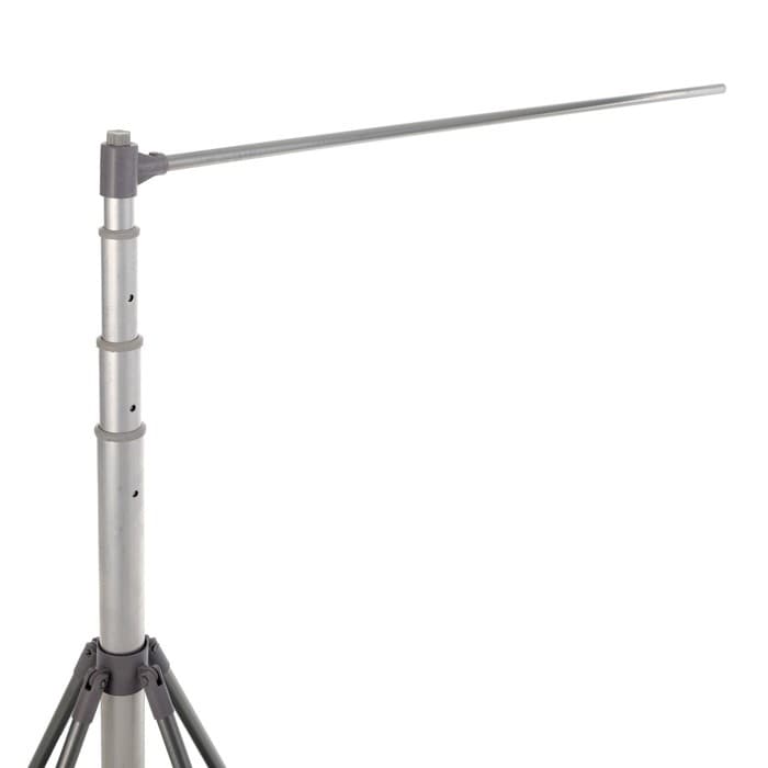 Флагшток напольный 5 м, телескопический, платформа 80×80 см