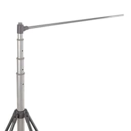 Флагшток напольный 5 м, телескопический, платформа 80×80 см