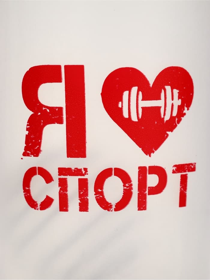 Шейкер спортивный «Я люблю спорт», 400 мл