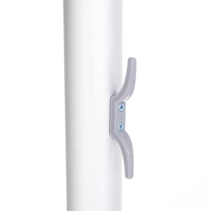 Флаг России 90×150 см, флагшток уличный, 7.5 метров, d=5 см