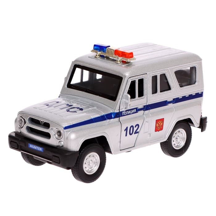 Игровой набор «Полицейский участок», в комплекте УАЗ Хантер, световые и звуковые эффекты