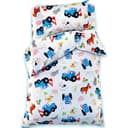 Постельное бельё 1.5-спальное «Синий трактор», поплин