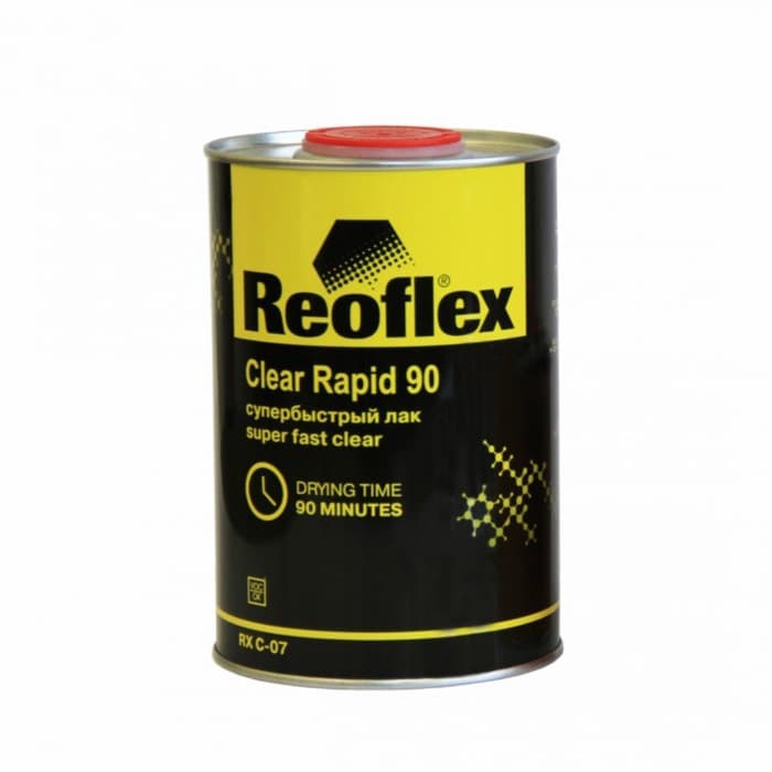 Лак Reoflex Rapid=90, акриловый UHS 2+1, 1 л, без отвердителя