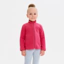 Толстовка для девочки флисовая MINAKU, тёмно-розовая, размер 98-104 см