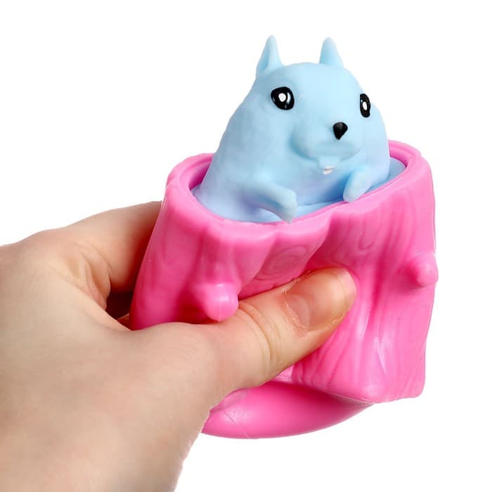 Антистресс сквиш мялка Funny toys «Радость то какая!», в шоубоксе, МИКС