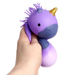 Антистресс сквиш мялка Funny toys «Единорожка», с пастой, в шоубоксе, МИКС