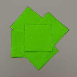 Фольга для конфет, зелёный 10×10 см, 100 шт.