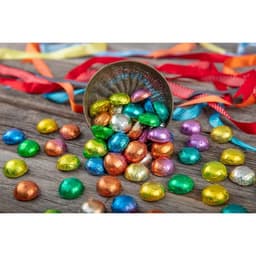 Фольга для конфет, зелёный 10×10 см, 100 шт.