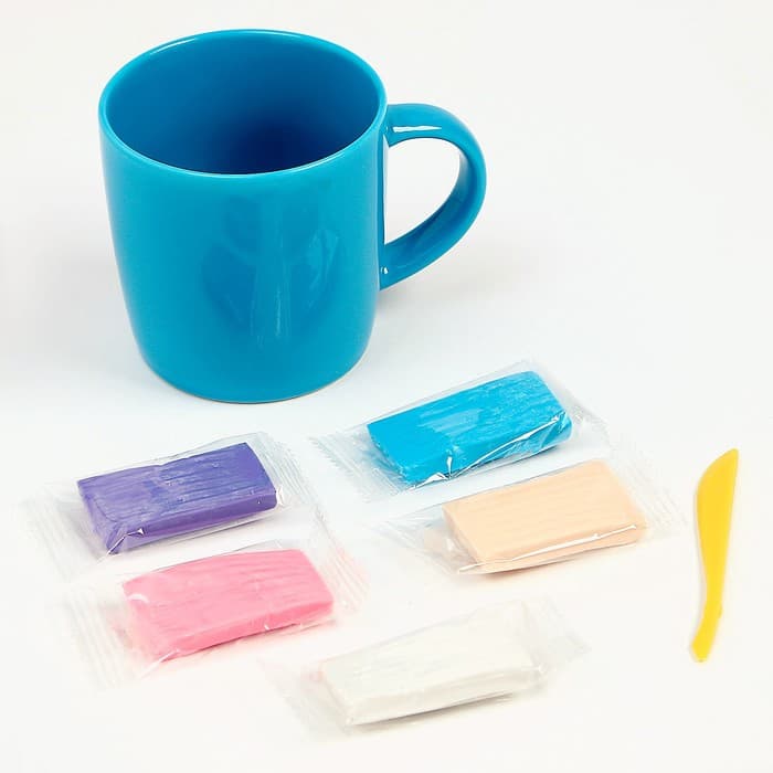 Декор кружки полимерной глиной «Единорог и пончик», набор для творчества