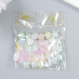 Набор бусин для рукоделия и плетения «Арт Узор. Звёзды. Блеск», 20 г 1×1.1×1.1 см