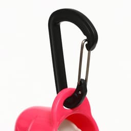 Поилка прогулочная фигурная, 500 мл, с мягким носиком, пластик, розовая