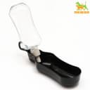 Поилка прогулочная фигурная, 500 мл, с мягким носиком, пластик, чёрная