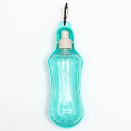 Поилка прогулочная фигурная, 500 мл, с мягким носиком, пластик, бирюзовая