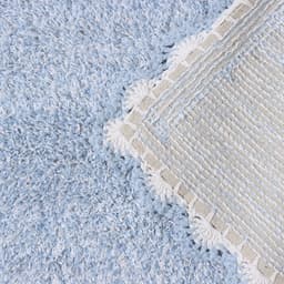 Коврик для дома Доляна «Тэя», 50×80 см, голубой