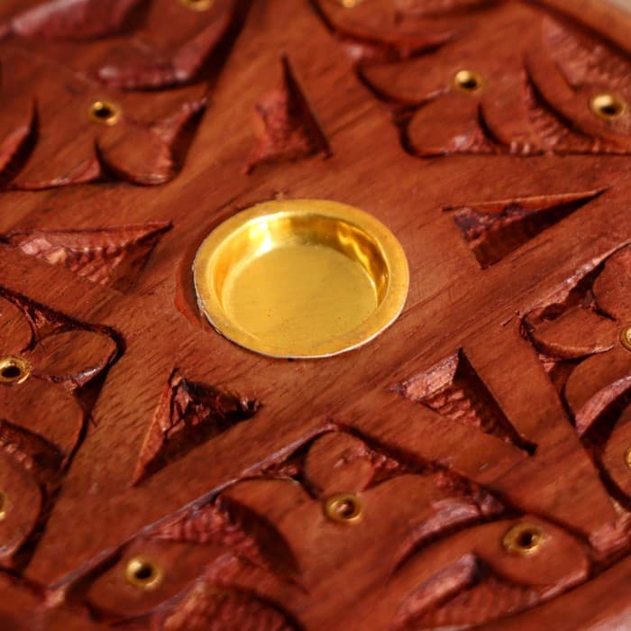 Подставка под благовония «Звезда», дерево