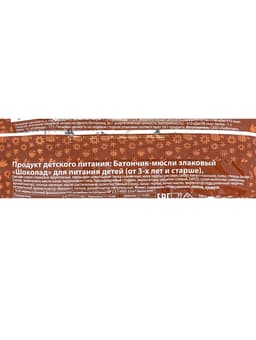 Батончик-мюсли злаковый Ми-Ми-Мишки шоколад, 24 г