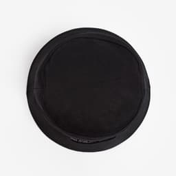 Панама унисекс MINAKU с надписью, чёрная, размер 56-58