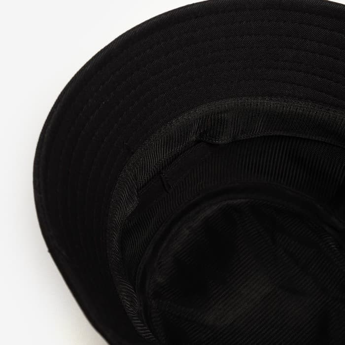 Панама унисекс MINAKU с надписью, чёрная, размер 56-58
