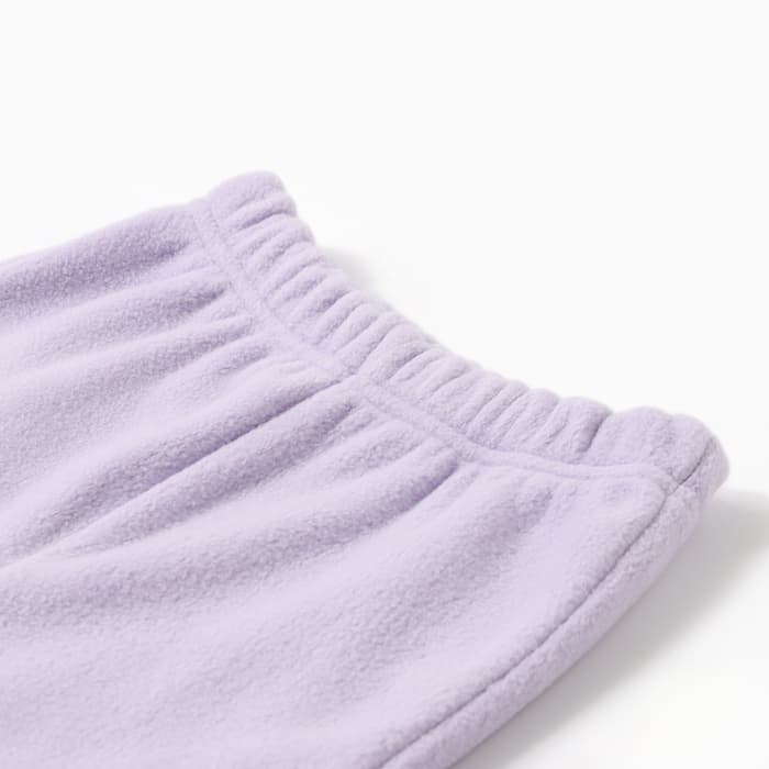 Костюм флисовый детский (толстовка, брюки) MINAKU, рост 80-86, сиреневый