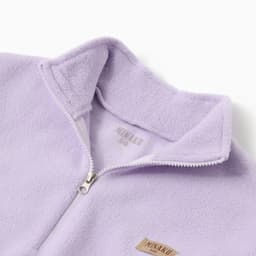 Костюм флисовый детский (толстовка, брюки) MINAKU, рост 80-86, сиреневый