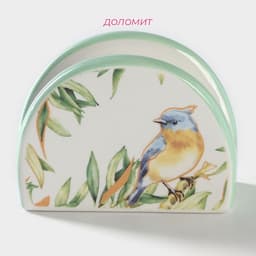 Салфетница Доляна «Флора и Фауна», 9.5×4.3×7 см
