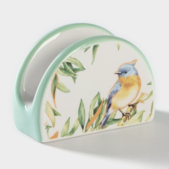 Салфетница Доляна «Флора и Фауна», 9.5×4.3×7 см