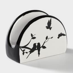 Салфетница Доляна «Весенний вечер», 9.5×4.3×7 см, доломит, белая