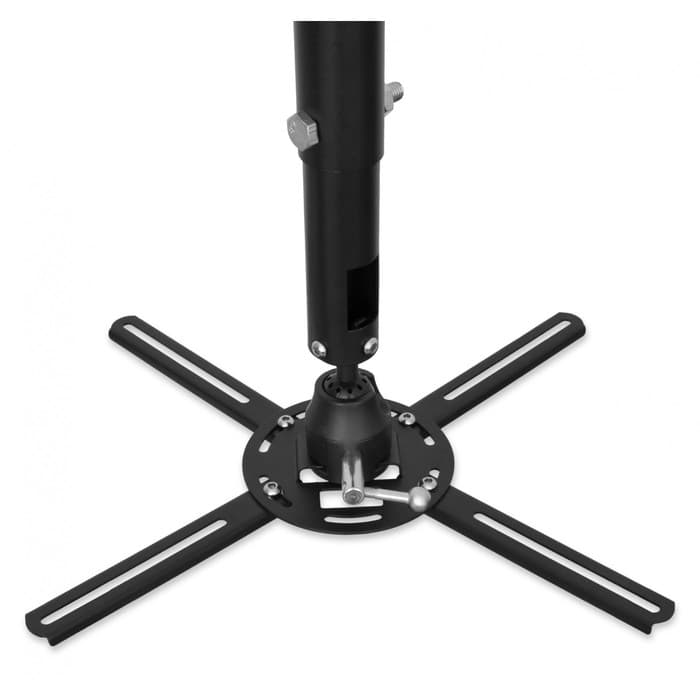 Кронштейн для проектора Buro PR06-B, потолочный, поворот и наклон, до 20 кг, чёрный