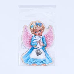 Магнит «Ангел» на пасху, 5.8×8.1 см