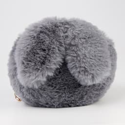 Сумка детская «Зайчик», 20×20 см, серая