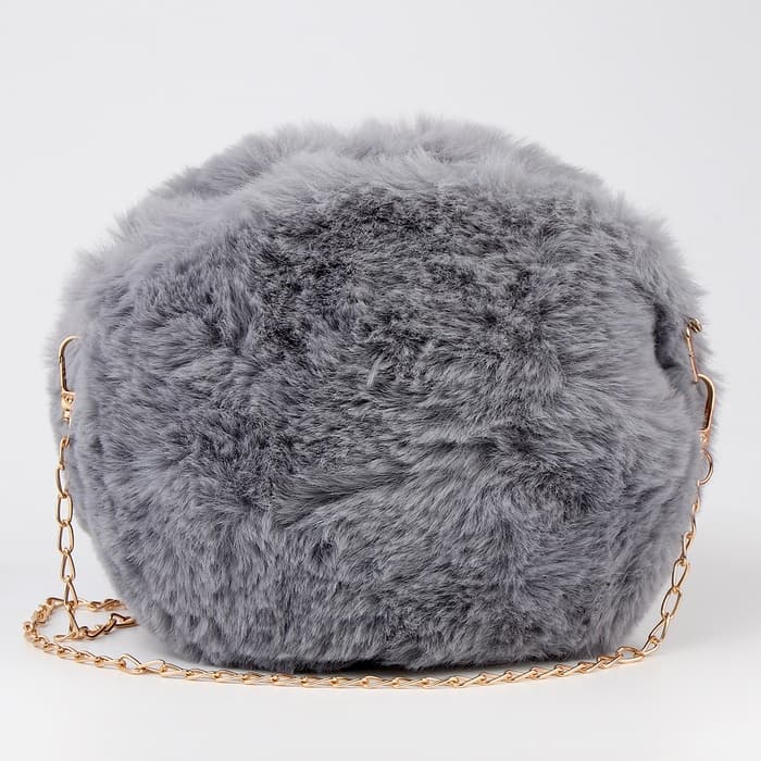 Сумка детская «Зайчик», 20×20 см, серая