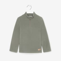 Толстовка детская флисовая MINAKU, цвет оливковый, размер 122 см